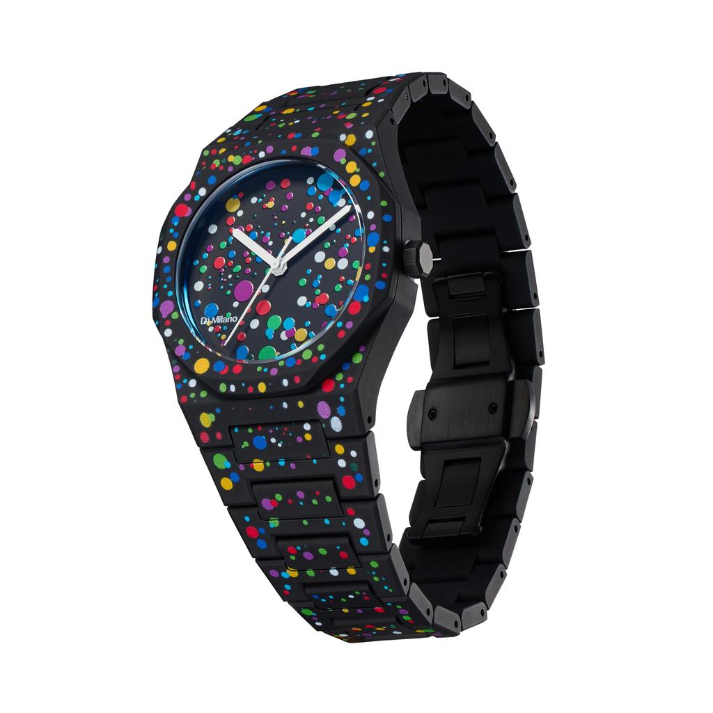 Authorized Distributor [D1 MILANO] D1 Milano Men's and Women's Watch PCBU11 Polycarbonate Dot 01 37mm