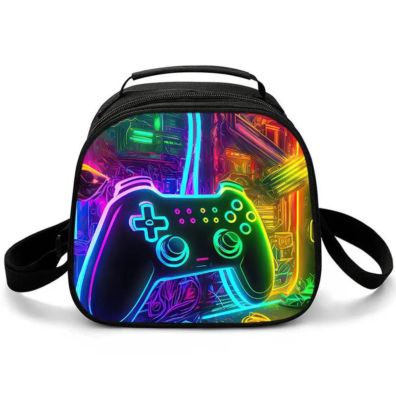 Portable Bento Bag Cartoon Thermal Insulation Bag Aluminum Foil Lunch Bag Student Bento Bag Thickened Thermal Insulation Lunch Box Bag