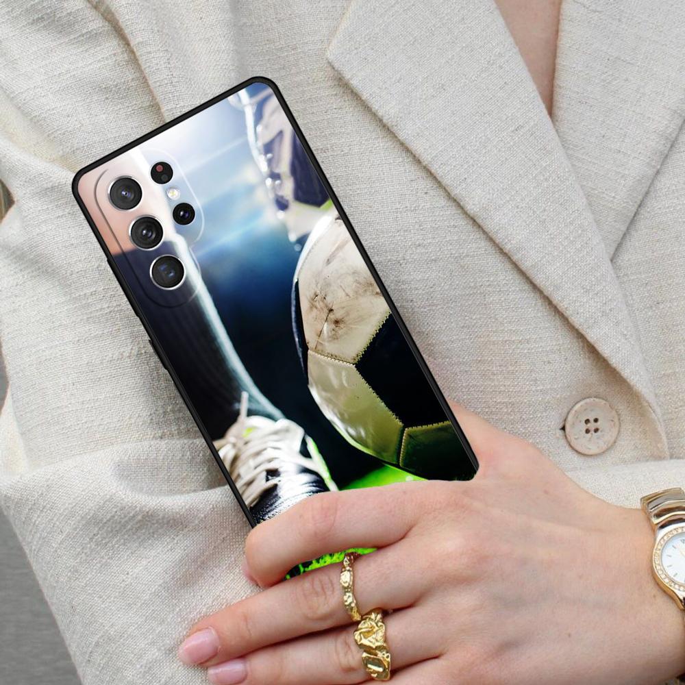 Football Sport Football Cell Phone Case for Samsung Galaxy S26 Ultra S25 S24 S23 S22 S21 S20 Note10 Cover