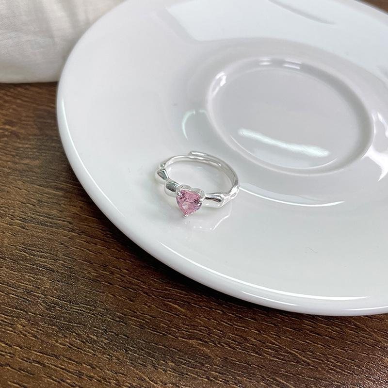 Lan Zhi 925 Sterling Silver Open Ring: Tarnish-Free, Minimalist, Trendy Jewelry for Women.