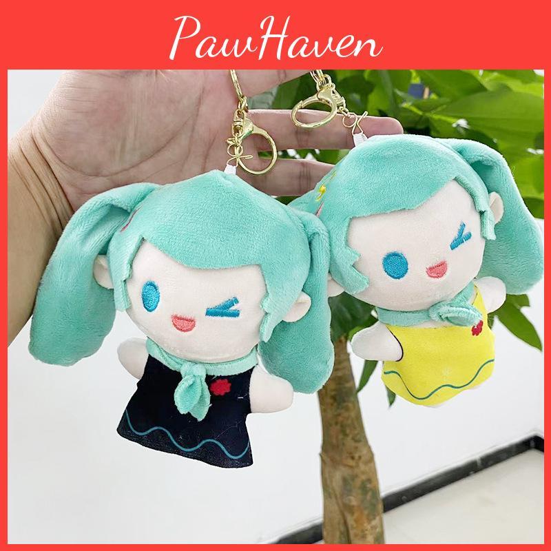 Toy Plush Charming Hatsune Miku Collectible Doll Cute Keychain 12cm Students For
