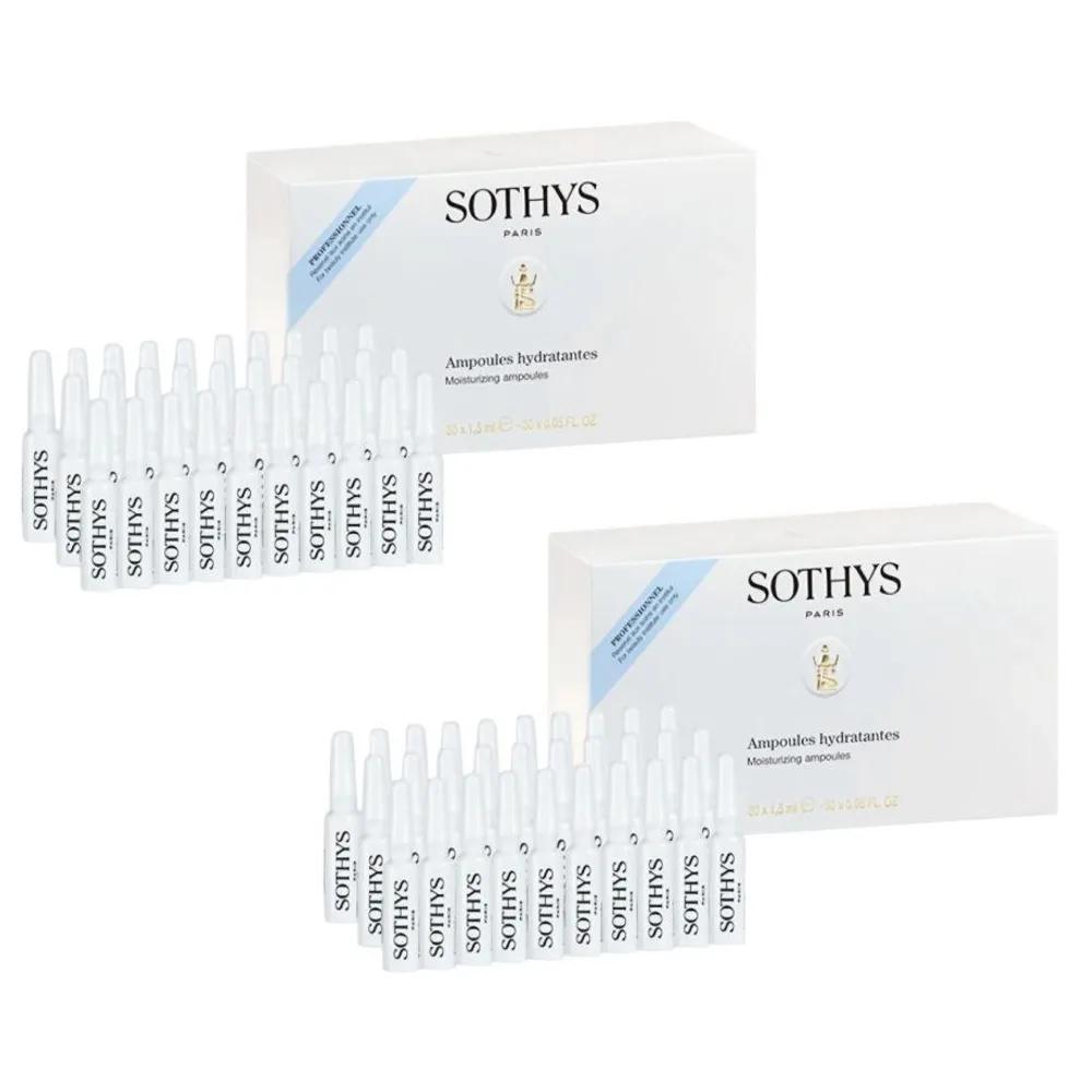 

Sothys Moisturizing Hydration Ampoule 2 Boxes (1.5ml x 60 bottles)