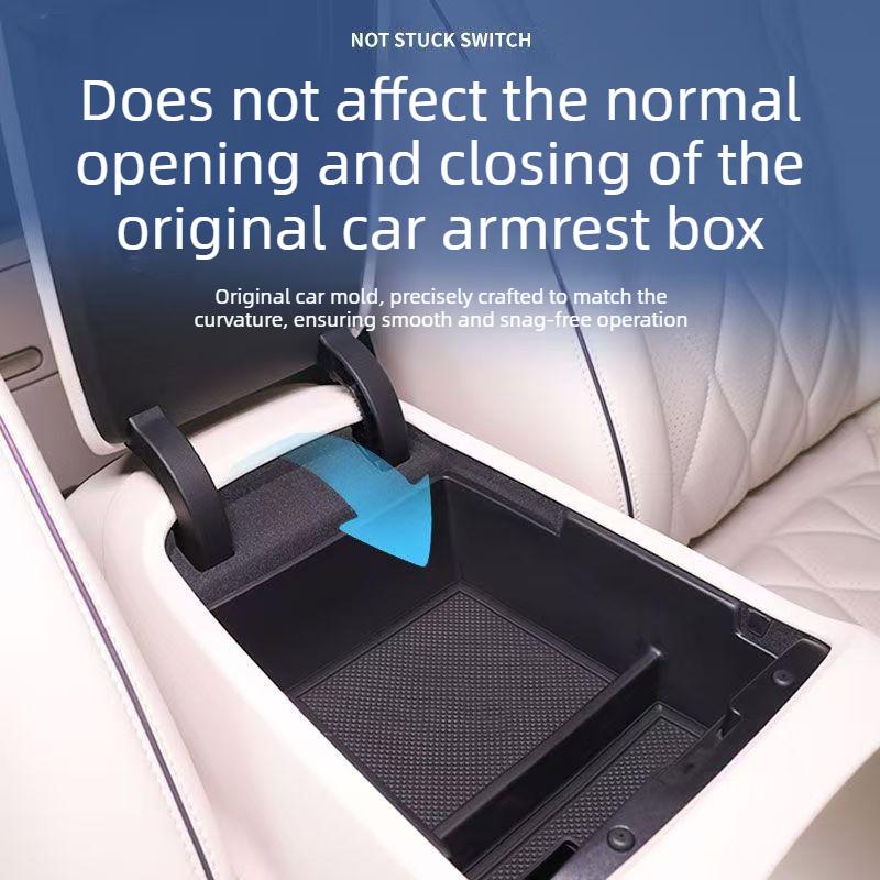 Suitable for Avatr 11 2024 Dedicated Central Control Lower Storage Box Storage Box Car Supplies Modification Accessories