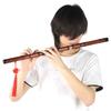 CKey Dry Bitter Bamboo Flute Traditional Orchestral Instrument Set with Storage Box ZD02