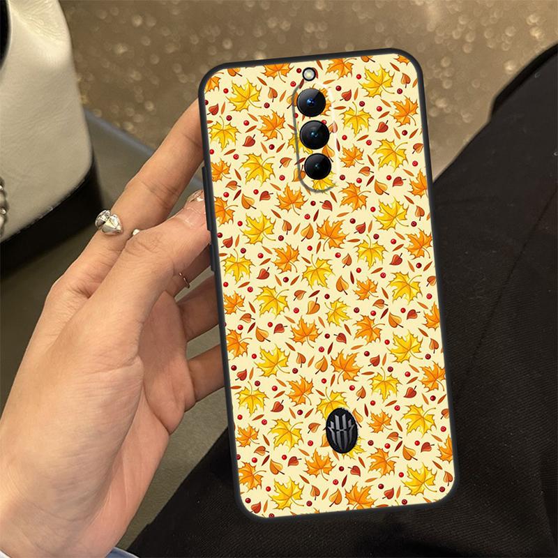 

Autumn Leaves Fall Fox Case For ZTE Nubia RedMagic 10 Air 5G 6 7 6S 7S Pro RedMagic 10S 9S 8S 8 9 10 Pro Plus Cover Red Magic 6Pro