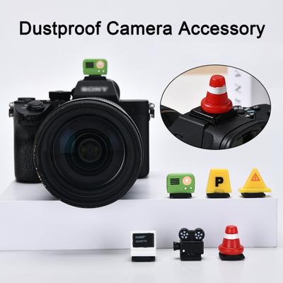 Cubierta de Zapata Caliente para Cámara Diseño Mini Lindo Protección contra el Polvo Universal Instalación Sencilla Protector de Zapata Caliente Accesorios para Cámara