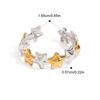 Yori High Quality Stainless Steel Star Adjustable Open Ring Rust Proof 18K PVD Plated Personalized Trendy Charm Finger Jewelry 2