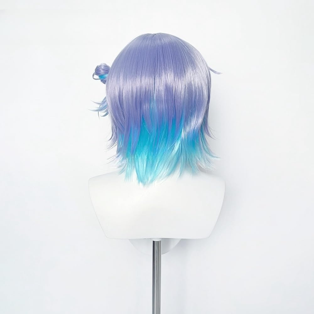 Hoshidou Shou Cosplay Harajuku Style Bob Updo Heat Hoshidou Punk Glossy New Doujinshi Festival Wig, Wig, Wig, Accessories, Resistant, Mixed, Men's