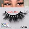 RED SIREN Strip Lashes Mink Fluffy Natural False Eyelashes 16mm 18mm Cruelty Free Reusable Wispy Mink Eyelashes Luxury Makeup