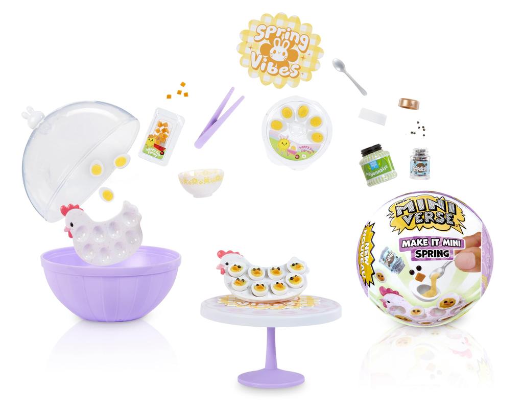 Make It Make It Mini MGA Blind Resin Replica Not Ages Mini™ Spring™ - Miniverse, Spring, Seasonal, Easter, Packaging, DIY, Crafts, Play, Food, Edible,