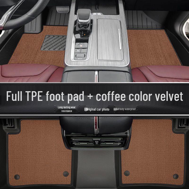 Red Flag HS5 Full Coverage TPE Floor Mats with Trunk Mat