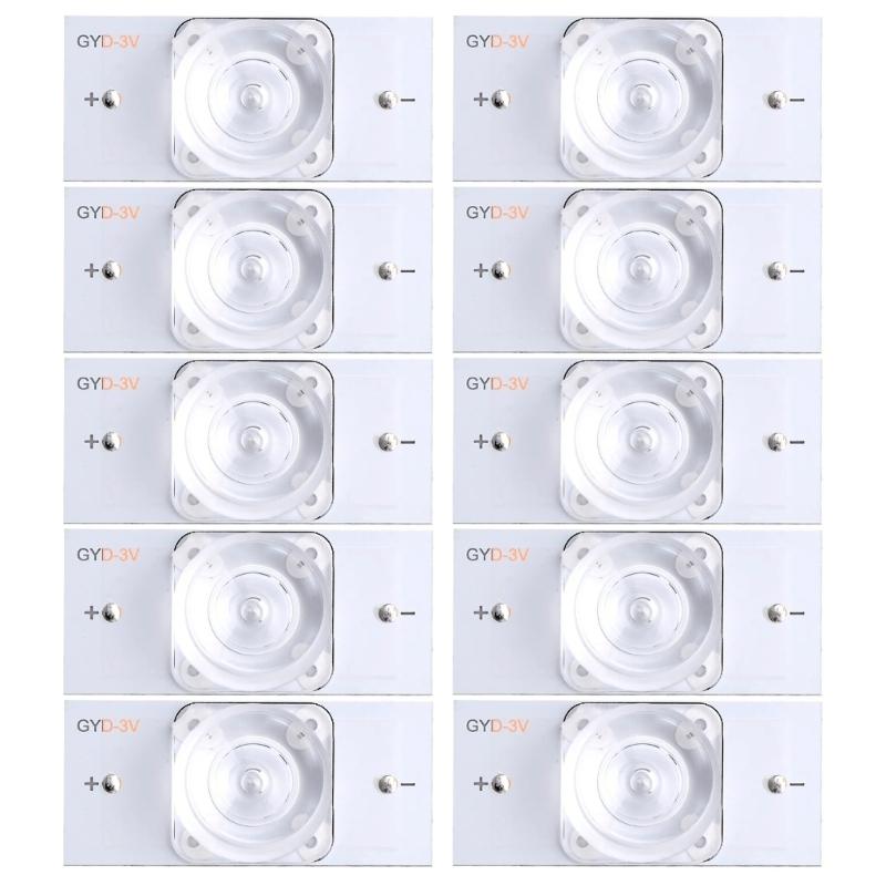 3V 6V LG6V Lamp Beads LED Backlight Bead with Opt Lens Fliter for TVs Repair Perfect for 32-65inch Screens