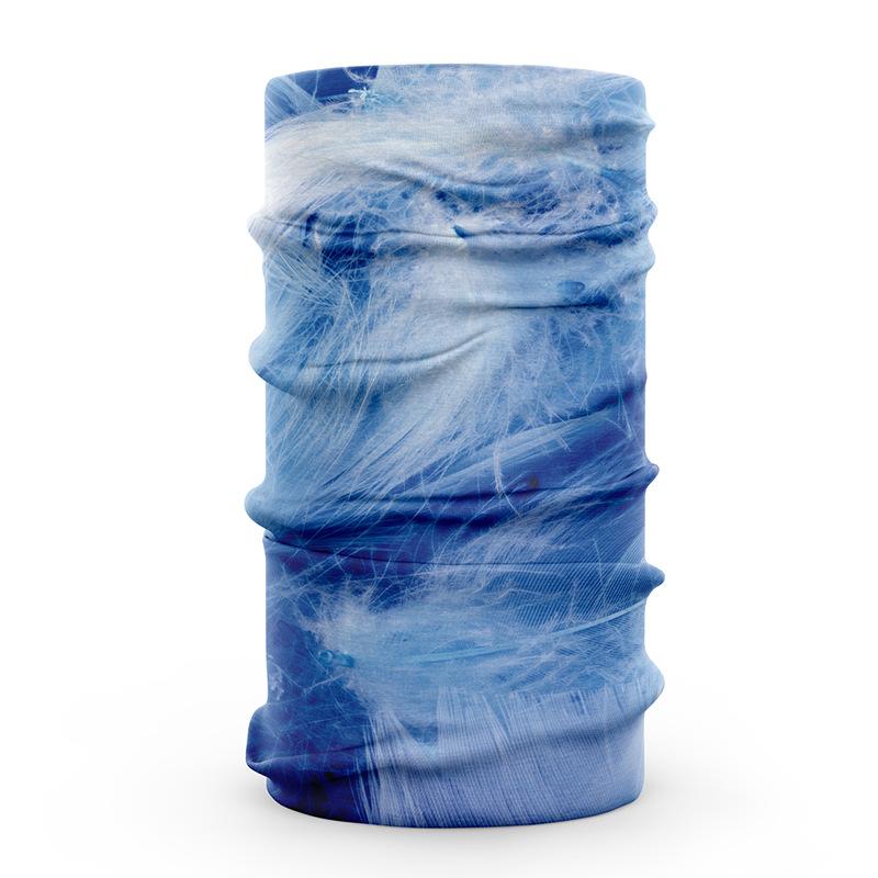 3D vizuální efekty Hladší ledové hedvábí Tkanina Obličejová bandána Šátek Prachotěsný Nákrčník Prodyšný Unisex Turistika Cyklistika Pokrývka hlavy