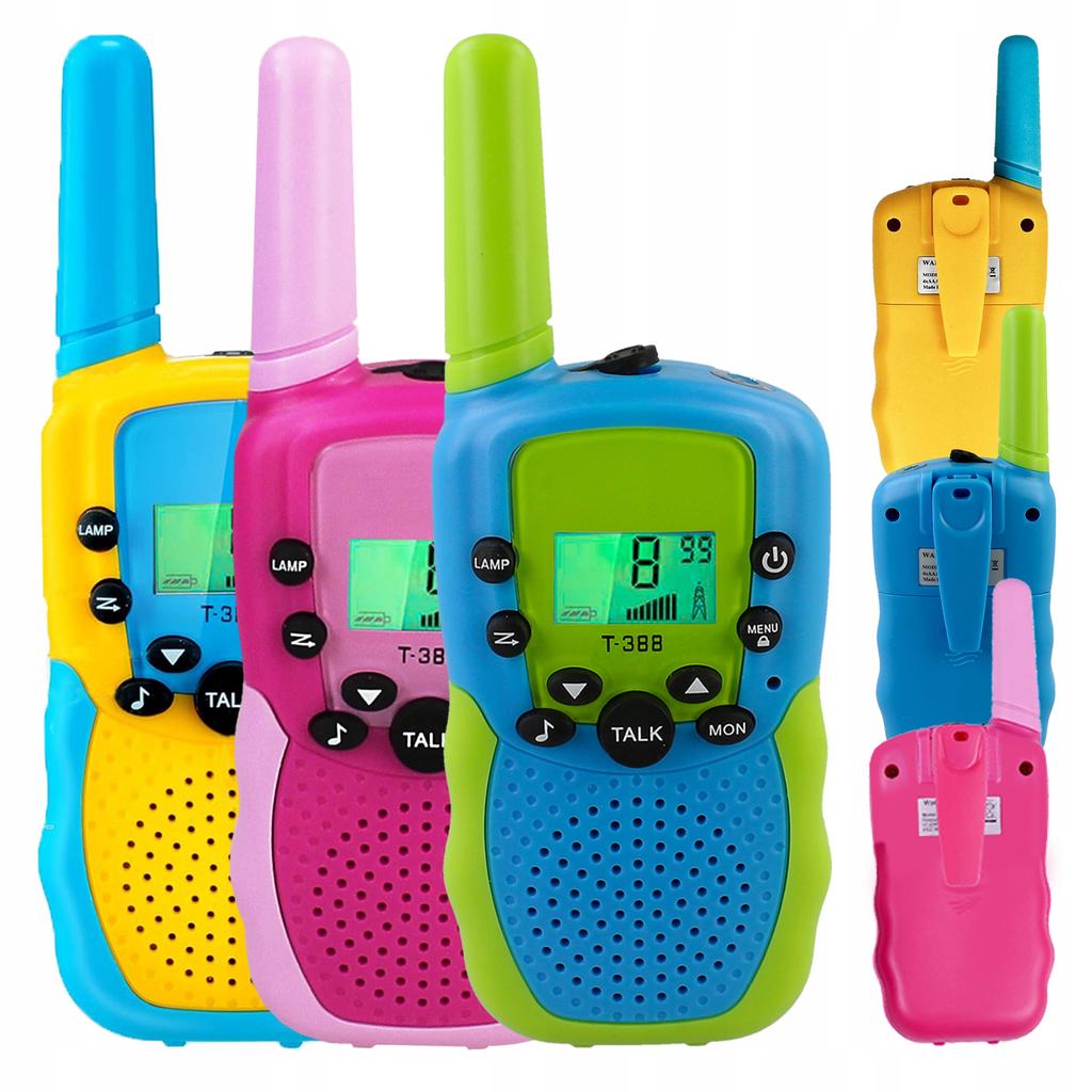 [PACZA] Walkie Talkie Set for Kids 3 Pieces Z3322