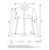 LEESLE Breeze Jeogori — Korean Modern Hanbok Shirt Jacket | Lightweight Sheer Summer Blouse | Sky Blue / White / Grey