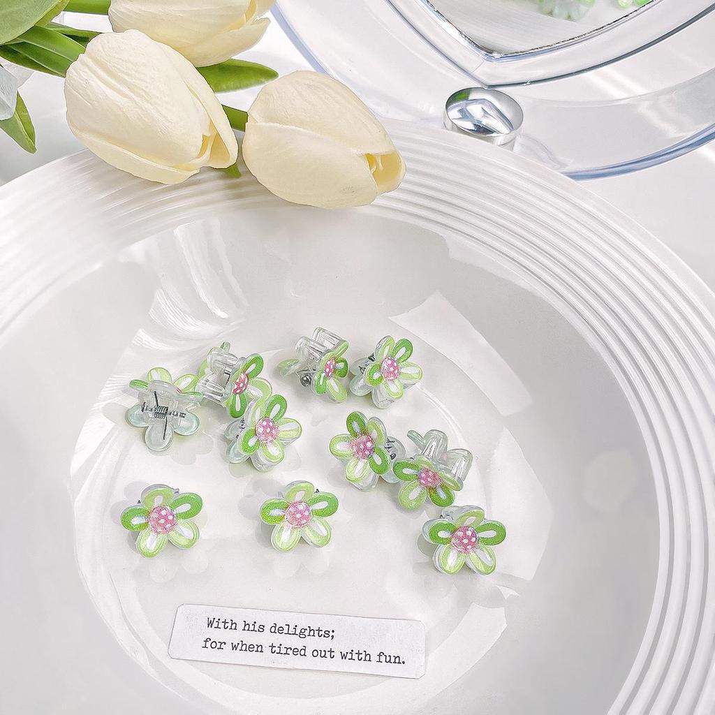 Bofeiya Mini Colorful Flower Hair Clips for Children - Girls' Hair Accessories