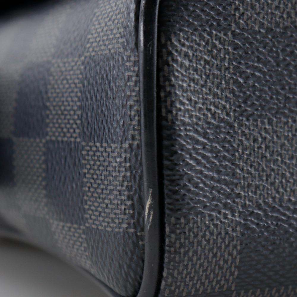 Louis Vuitton District PM Shoulder Bag N41028 Black Damier Grafitto Canvas Mens Used