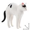 Oenux Kitty Dog Animals Model Action Figure Siamese Husky Pug Rottweiler Puppy Figurines PVC Cute Collection Toy Kids Gift