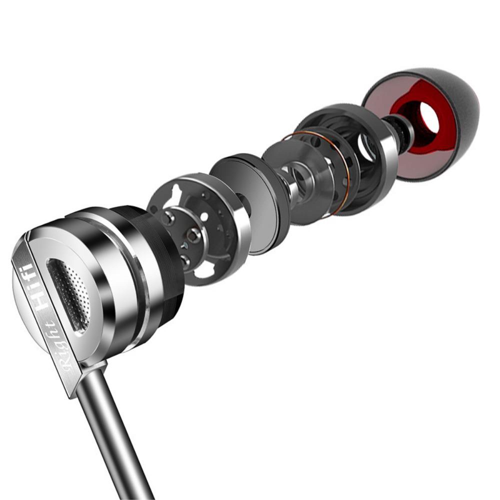 QKZ DM9 Metal Mobile Phone Headset Super Beautiful Sound Effect Heavy Bass Headset