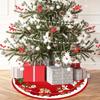 Cartoon Christmas Tree Skirt Decoration Lightweight Cute Suitable As Decoration Prop For Christmas And New Year Parties