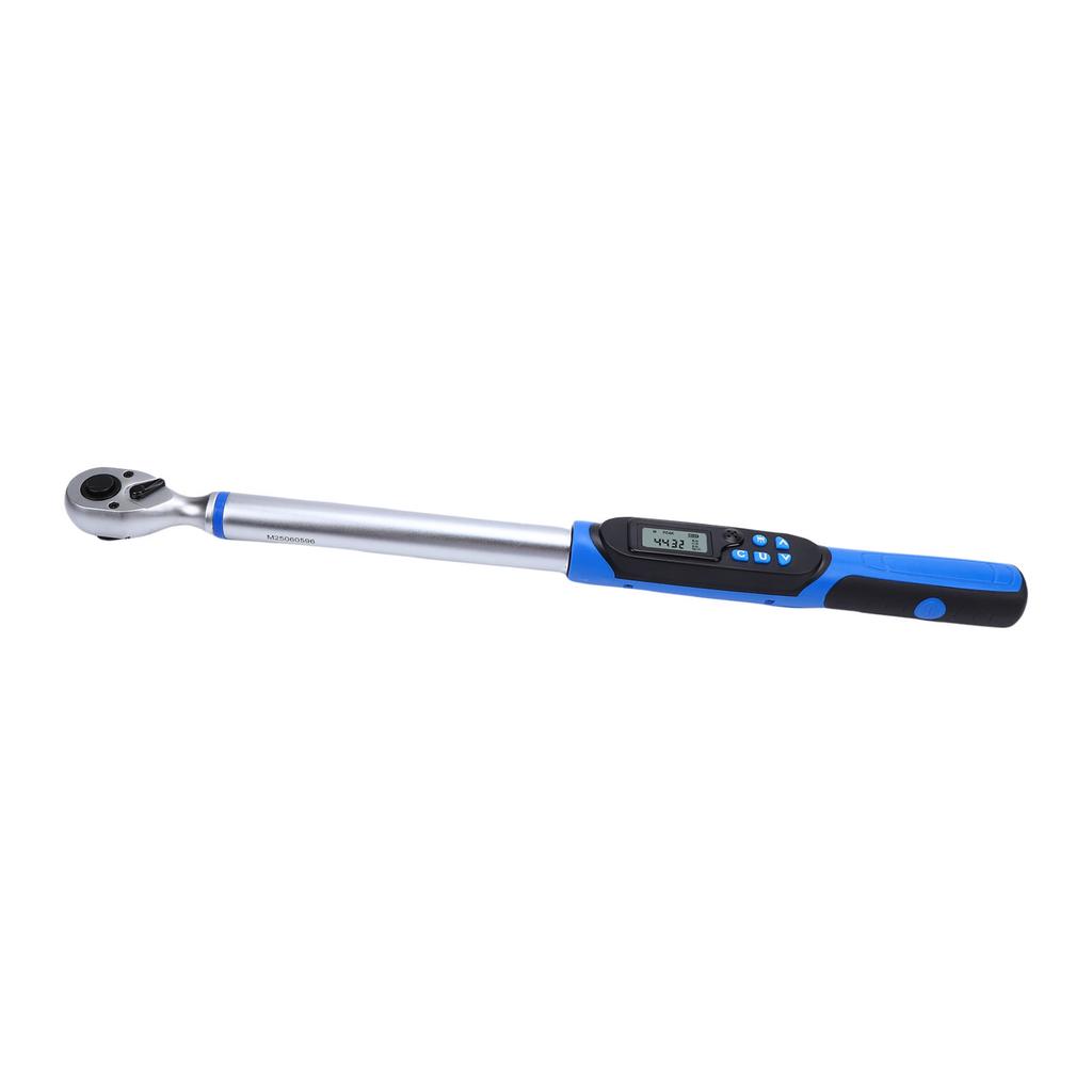 Digital Torsion Wrench LCD Display 1 2 Drive 10 to 200N.M Torsion Adjustable Electronic Wrench with Buzzer for