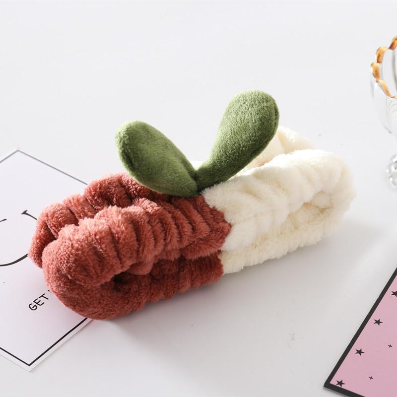 Gesichtswasch-Armbänder Stirnband Make-up Haarpflege Stirnband Wasch-Stirnband zum Gesichtswaschen Haarbänder für Damen