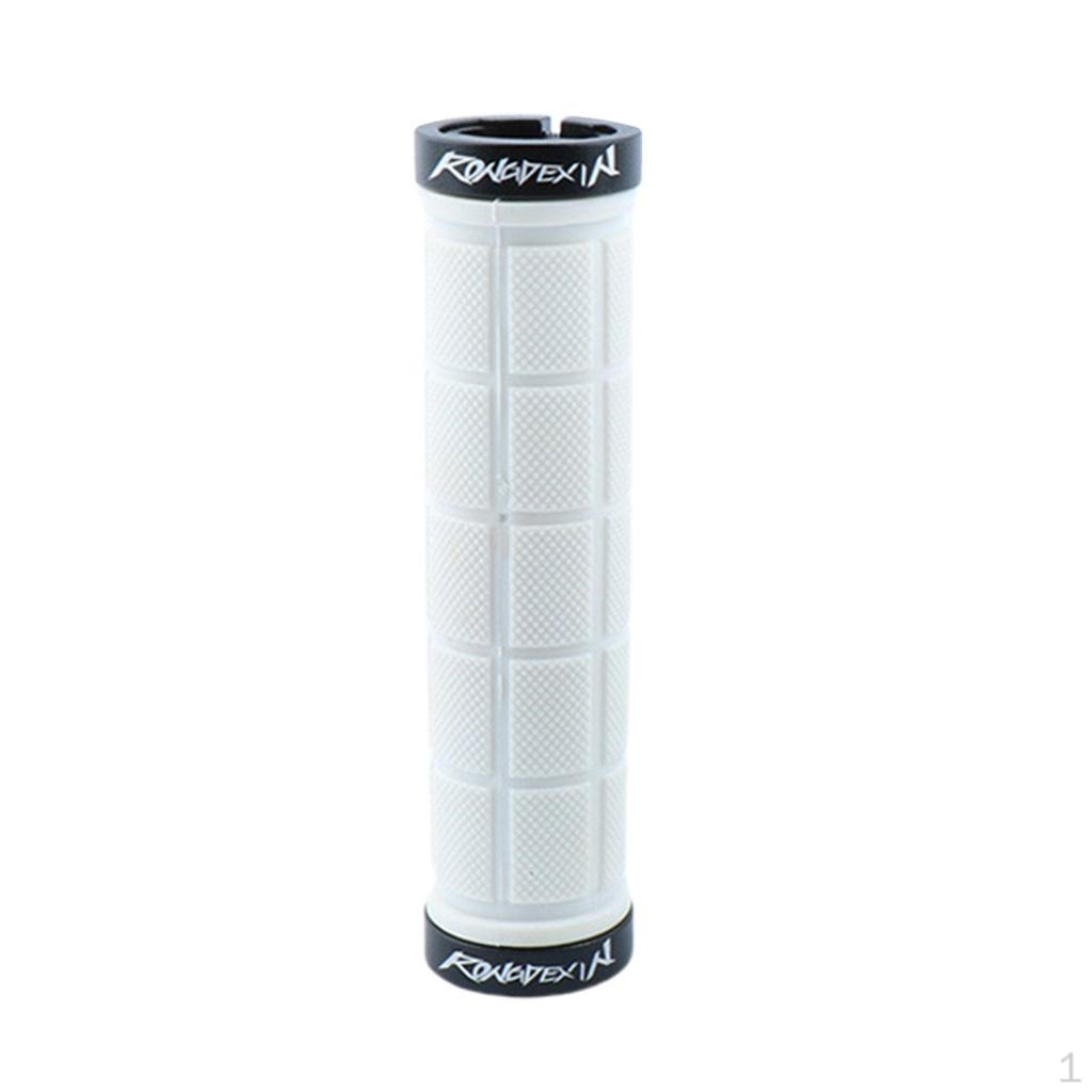 Bike Handlebar Grips with Secure Fasteners Color Selection