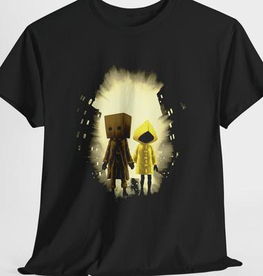 Videogame Tshirt Unisex Cotton Tee Graphic Shirt Gamer Gift Little Nightmares