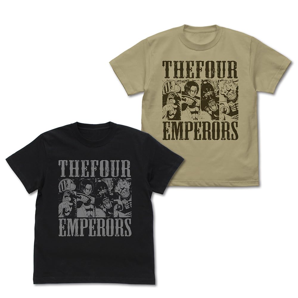 Cospa One Piece Four Emperors BLACK M size [Official] T-Shirt