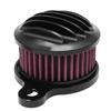 Motorcycle Black Air Cleaner System Intake Filter For Harley Sportster Iron XL883 Low XL883L XL1200 48 72 2004-2016