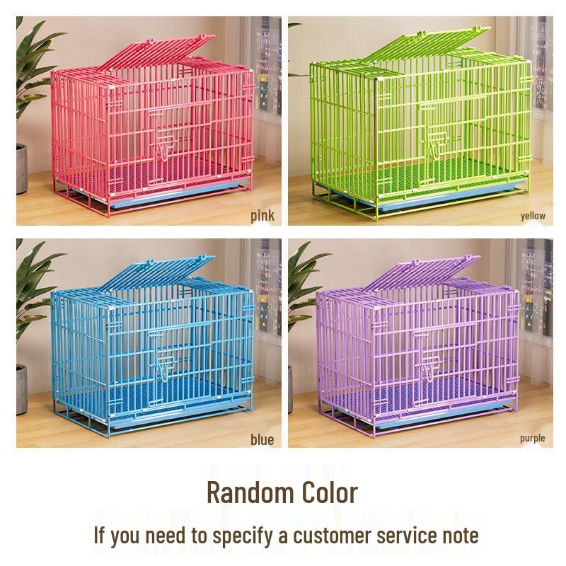 Extra Thick Indoor Dog and Rabbit Cage with Toilet, Available for Small To Large Dogs