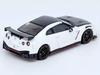 Inno Models 1/64 Scale Nissan GT-R (R35) NISMO White Finished Product R35N-WHI