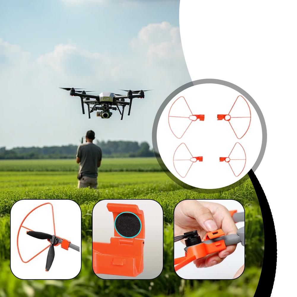 Propellerschutz für DJI Mini 5 Pro Propeller Schutz Flügel Lüfter Stoßstange Käfig Abdeckung für Mini 5 Pro Drohnen Zubehör