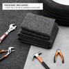 1 Pcs Garage Floor Mat 29 X 36 Inch Oil Spill Mat Oil Absorbent Pads Reusable, Washable, Waterproof Backing Conta Liquids, Protects Garage Floor Or