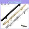 Elegant T Bar Handles For Bathroom And Kitchen With Brushed Stainless Steel Finish