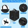 ButaneFuel Canister Cover Oxford Cloth Camping Lantern Gas Tank Bag Camping Storage Bag for Outdoor Camping Cooking Hiking