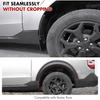 Mabett Rear Wheel Splash Shield Covers For -2025 Ford Maverick Accessories All-Weather Splash Guard Prevent Mud And Stone Debris 2PCS