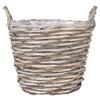 Wicker flowerpot cover 22x22 cm