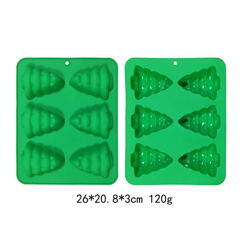 Christmas Silicone Cake Mold, DIY Christmas Tree Cake, Chocolate Cake Mold, Baking Tools