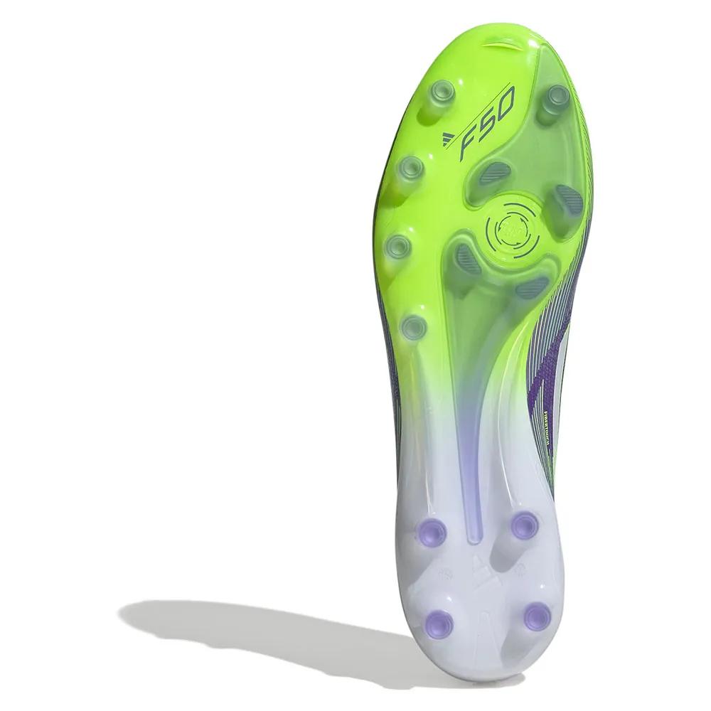 Adidas f50 elite soccer shoes laceless purple