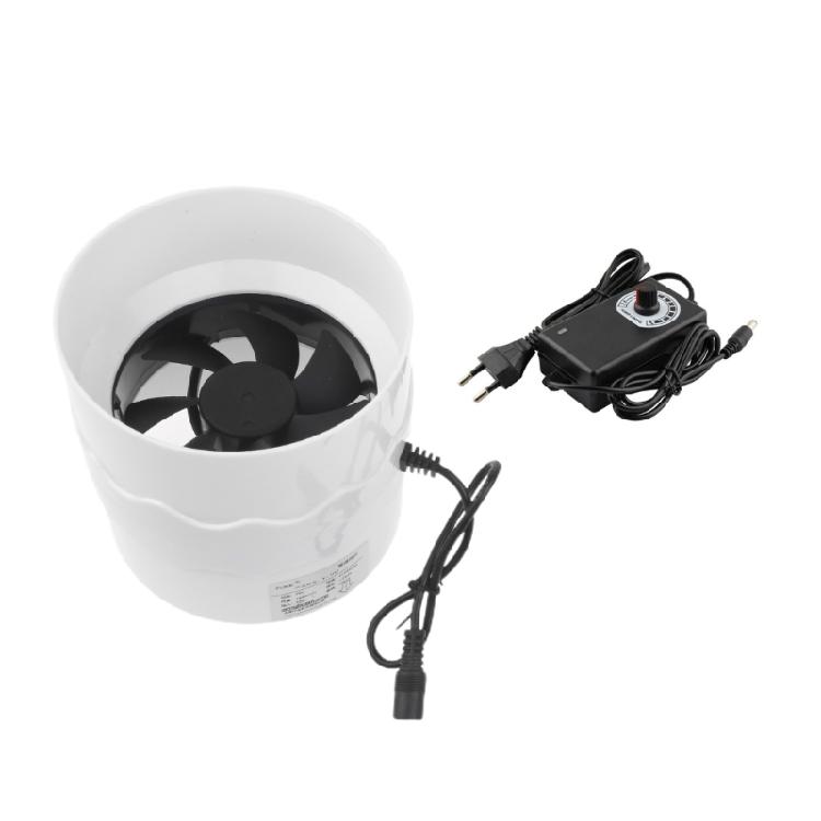 

Inline Duct Fan 110mm Ventilation Exhaust Boosters Fan Filter Duct Kit 7W 1