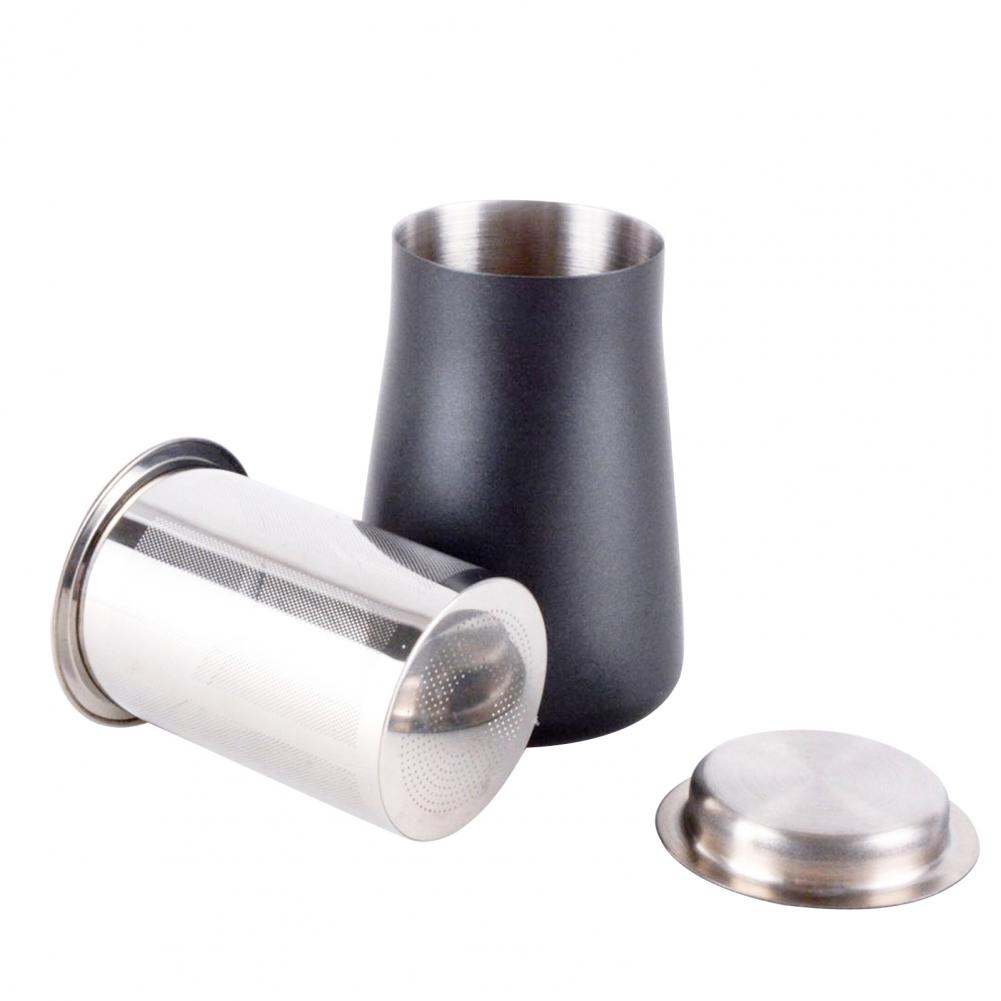 Sită de cafea Sită practică pentru pudră de cafea Container filtru cu sită cu capac Curățare ușoară Sită pentru espresso
