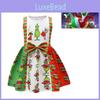 Grinch Halloween Ärmelloses Kleid Für Kinder Weiches Und Bequemes Polyester Material