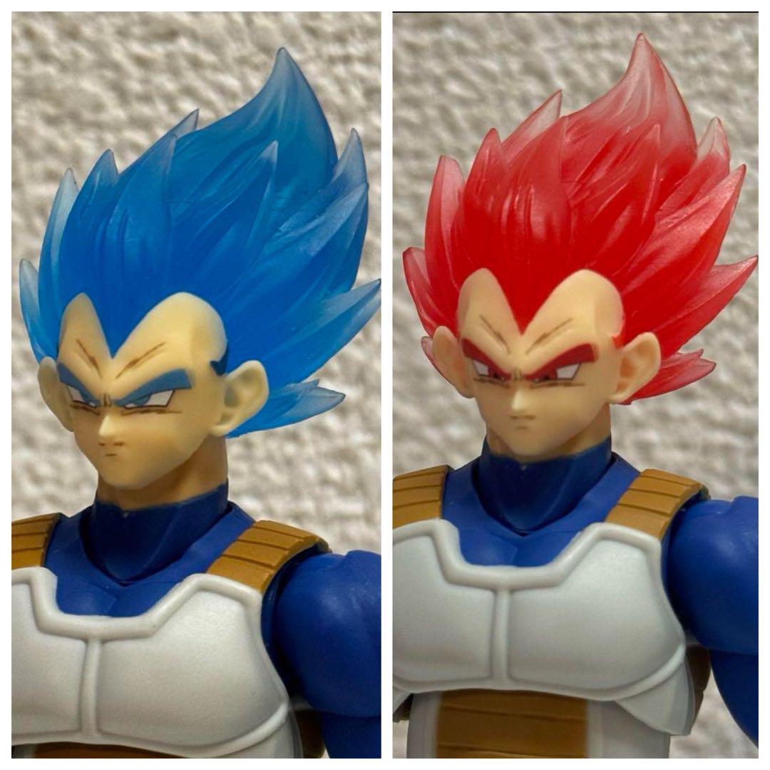 

[USED] S.H.Figuarts Super Saiyan Vegeta body and two custom heads