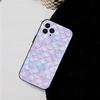 Mermaid Scale for iPhone 15 16 14 Plus 13 12 11 17 Pro Max 17 Air Black Soft Phone Cover