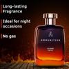 Ustraa Ammunition Cologne - 100 ml - Parfum pour homme, parfum d'ingrédients naturels pour homme, meilleur parfum de personnalité pour homme