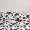 Cotton Pillowcase 48x74cm Soft Breathable Plain Solid Color Envelope Adult Single Pillow