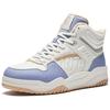 Anta Full Score Comfortable Versatile Non-Slip Warm High-Top Skate Shoes Women Skate Shoes White Blue 122448972-1