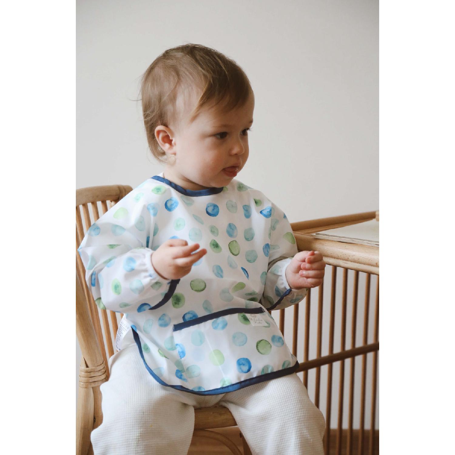 

Фартук с защитой от жидкости с длинными рукавами (6-36 месяцев) Standart