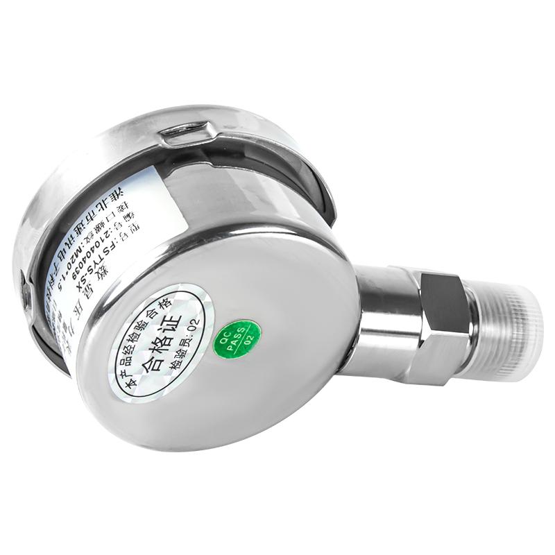 G1/4 Thread 0-400bar Pressure Measurement Gas Water Air Fuel 60mm Dial 0-30Mpa 0-40Mpa 0-60Mpa Radial LCD Display Pressure Gauge
